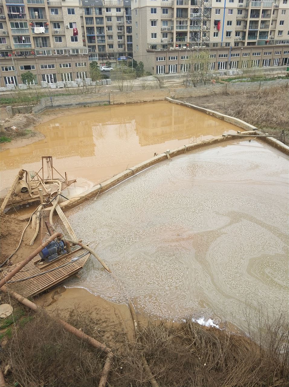 中方沉淀池淤泥清理-厂区废水池淤泥清淤