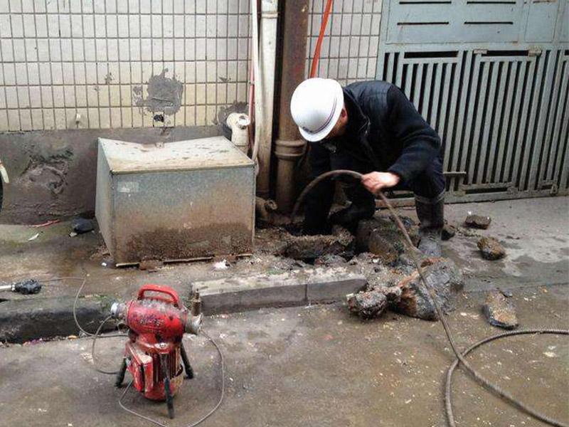 中方疏通下水道-洗菜池疏通